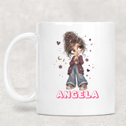 Personalized Sassy Girl - Not messy just creatively arranged