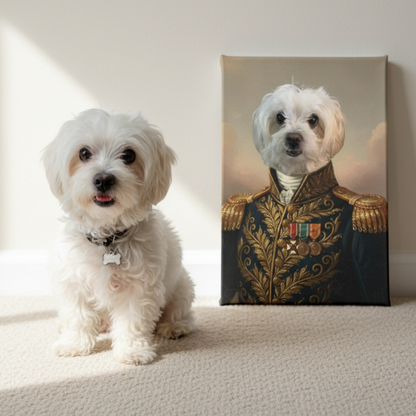 The General Custom Pet Portrait