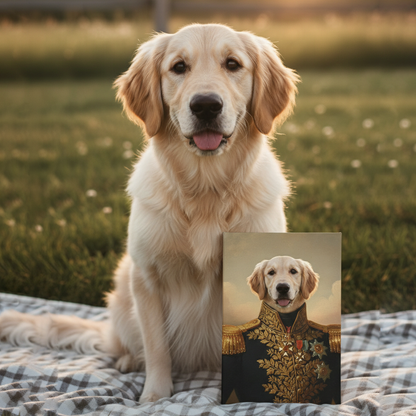 The General Custom Pet Portrait
