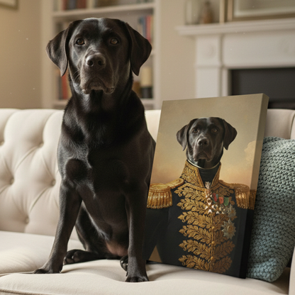 The General Custom Pet Portrait