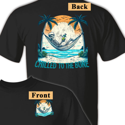 Chilled To The Bone Beach T-Shirt