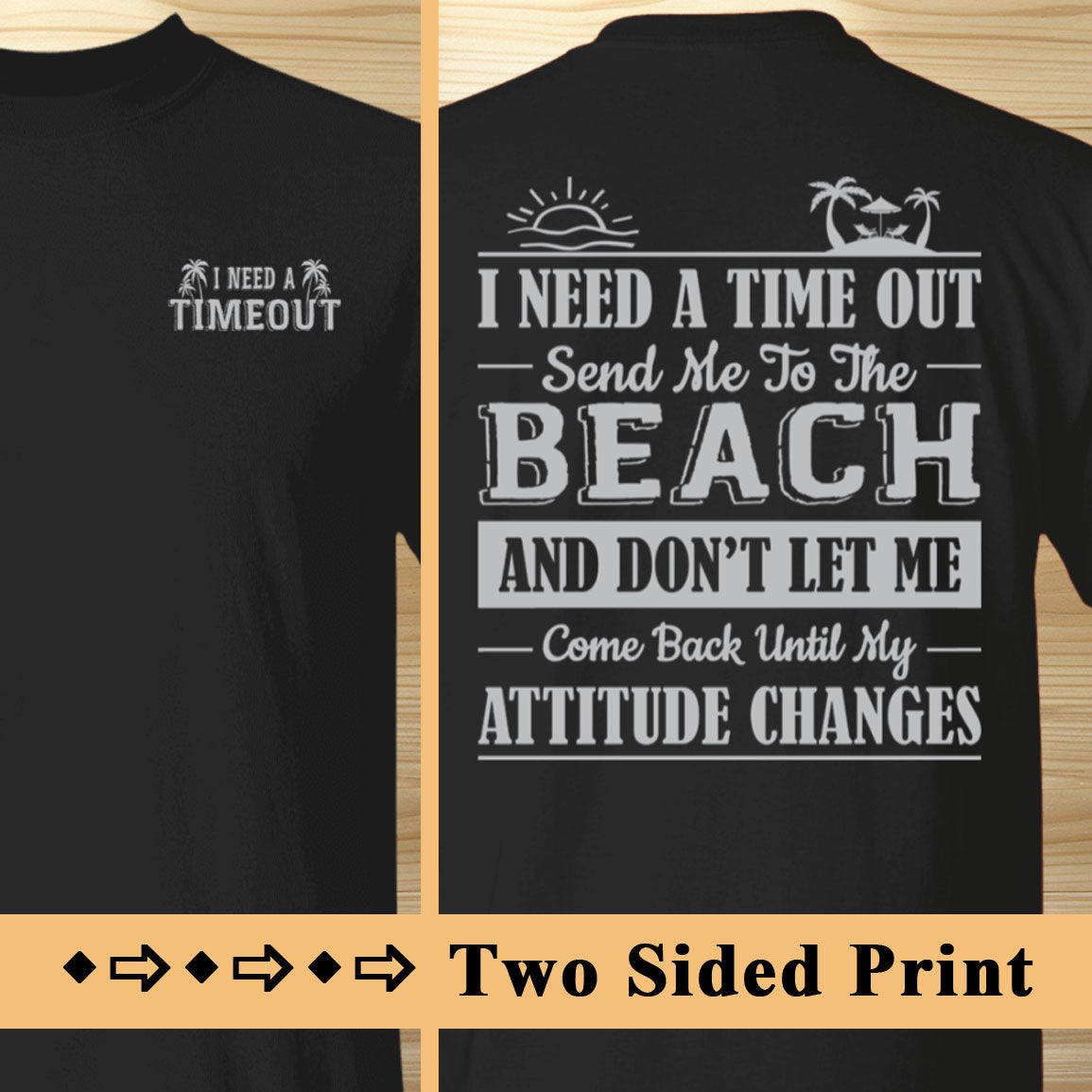 Time Out At The Beach T-Shirt