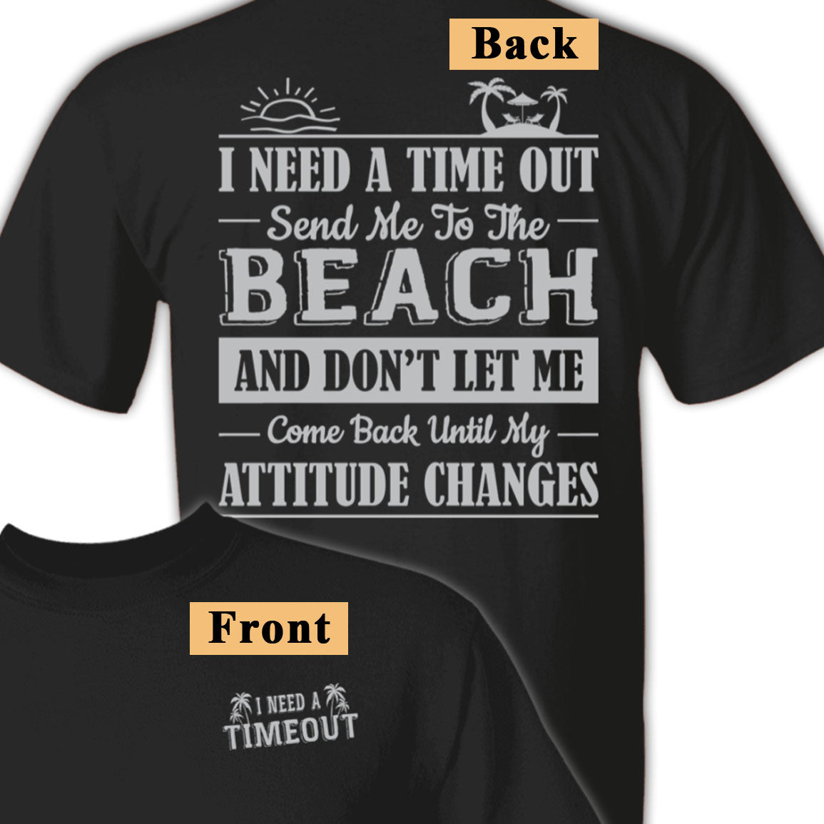 Time Out At The Beach T-Shirt