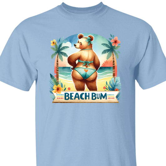 Beach Bum Bear T-shirt