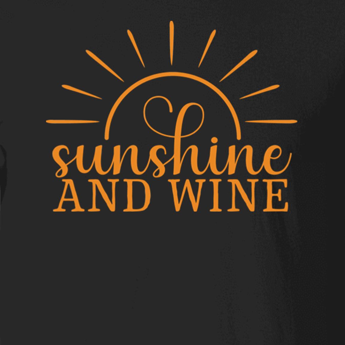 Sunshine & Wine Beach Tee