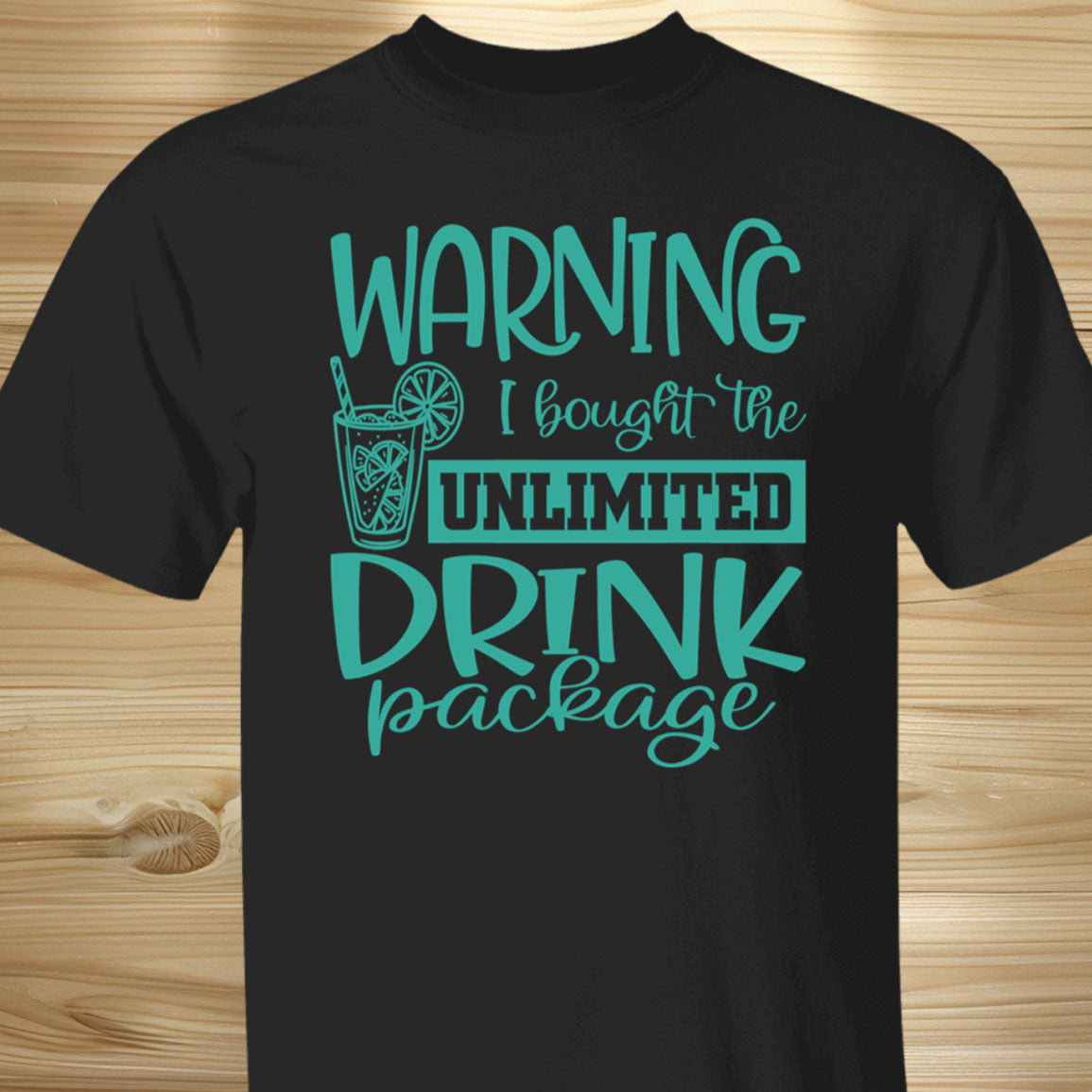 Unlimited Drink Package Vacation T-Shirt