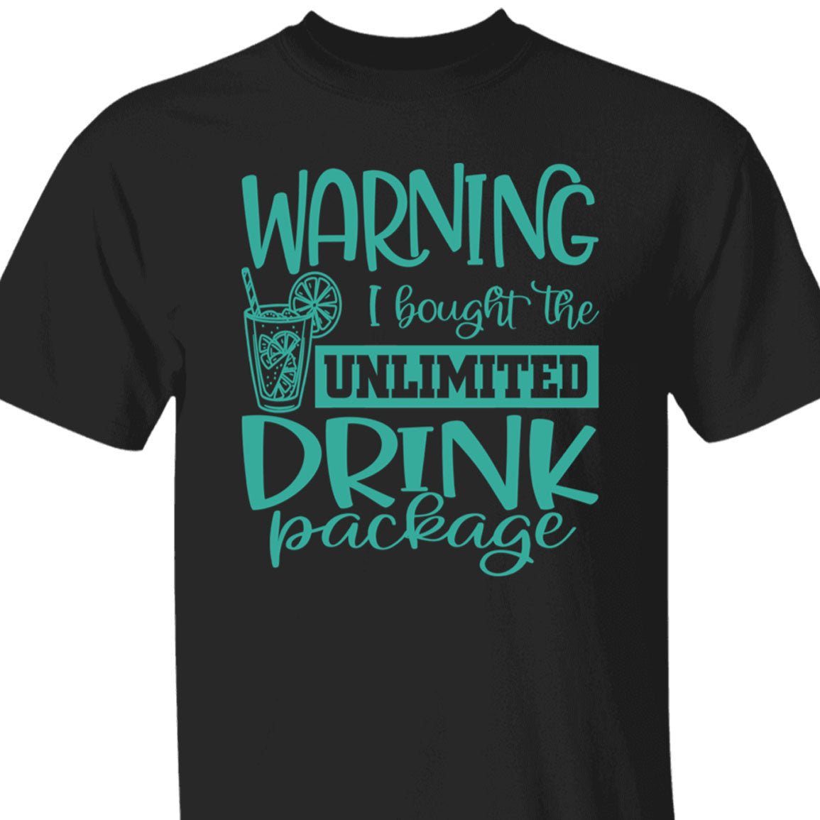 Unlimited Drink Package Vacation T-Shirt