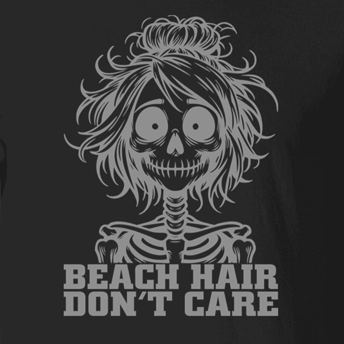 Skeleton Beach Hair T-Shirt