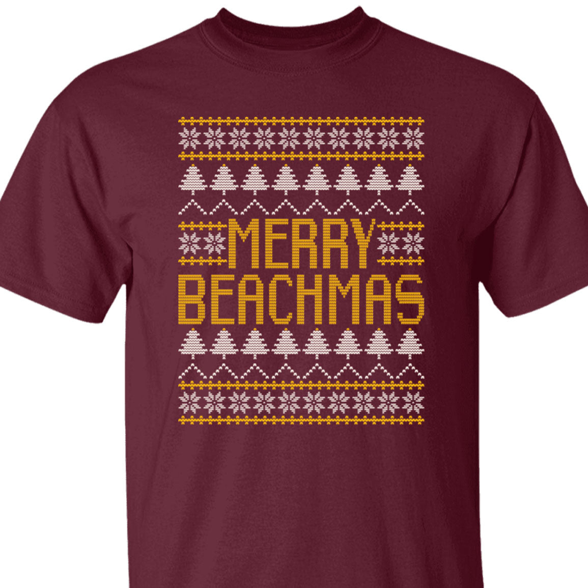 Ugly Christmas Beach T-Shirt