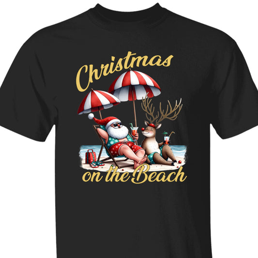 Christmas On The Beach T-Shirt