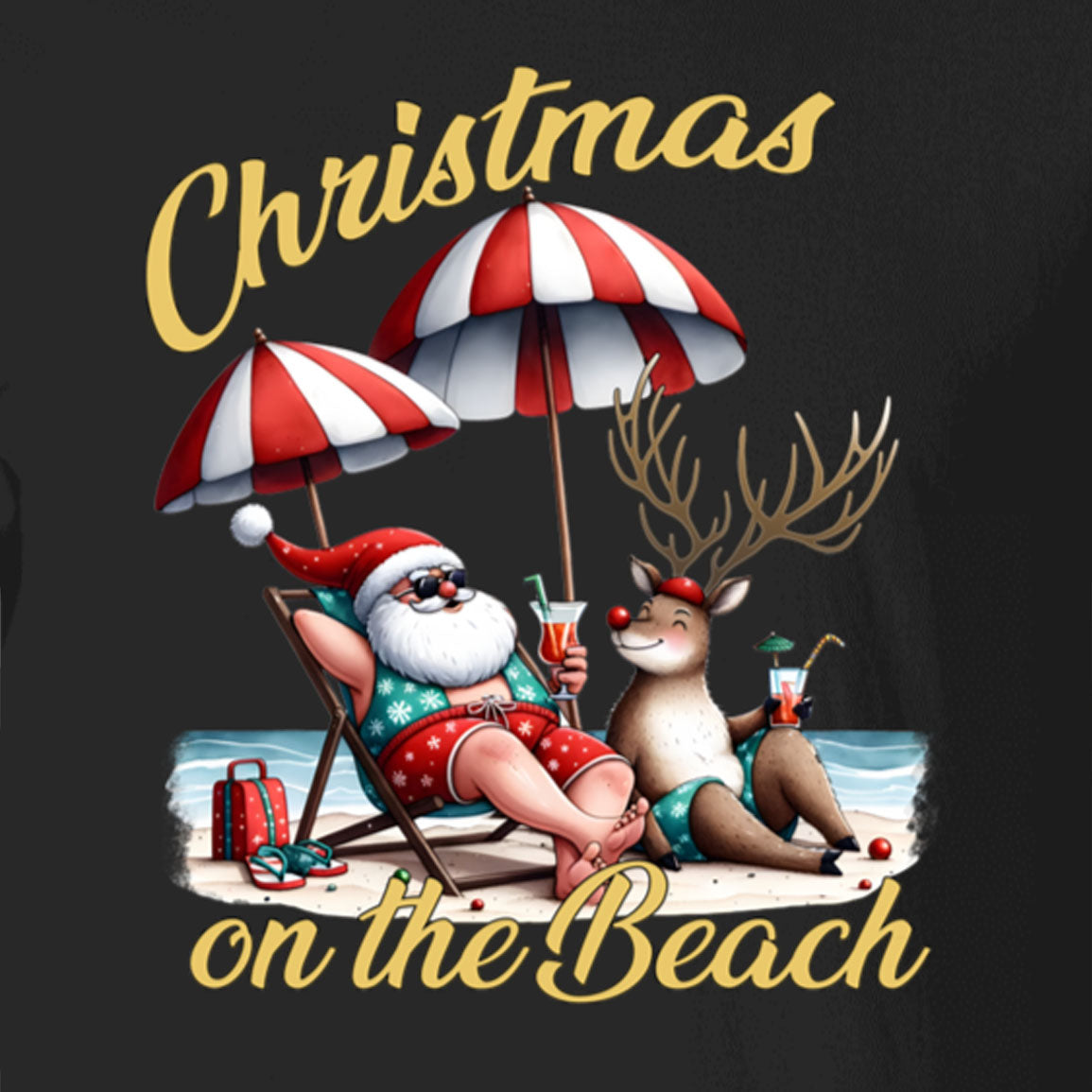 Christmas On The Beach T-Shirt