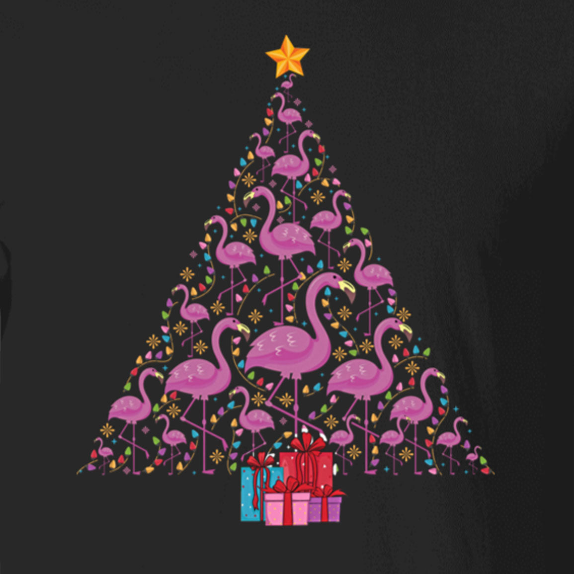 Christmas Flamingo Shirt