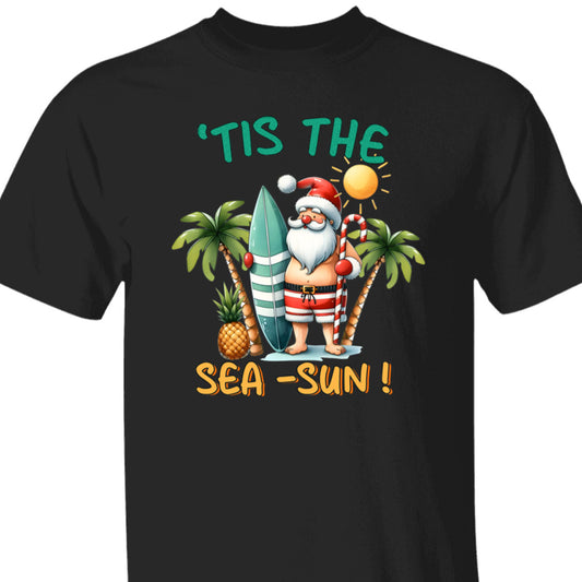 Tis The Sea Sun Beach T-Shirt