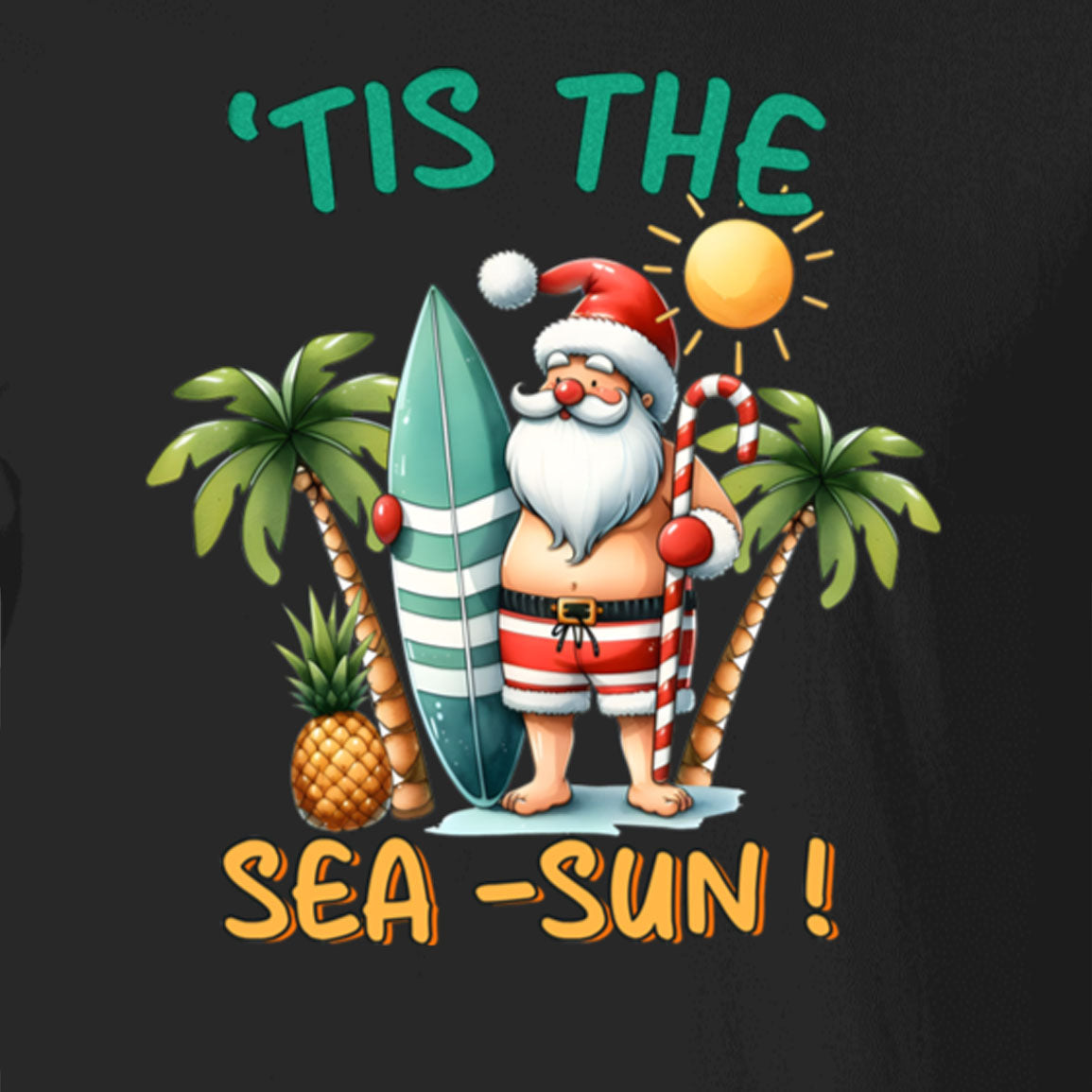 Tis The Sea Sun Beach T-Shirt