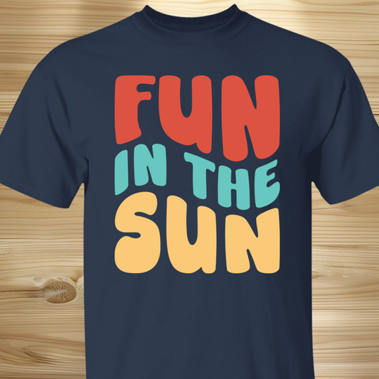 Summer Retro Groovy Beach T-Shirt