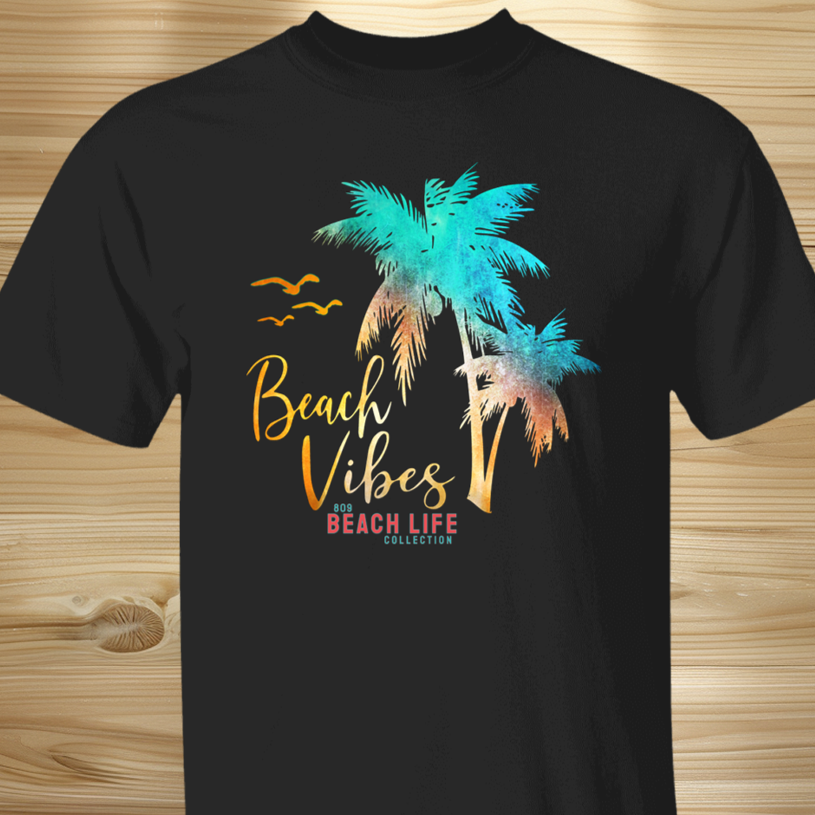 Beach Vibes Palm Trees T-Shirt