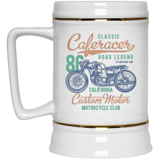 Motorcycle Beer Stein Gift