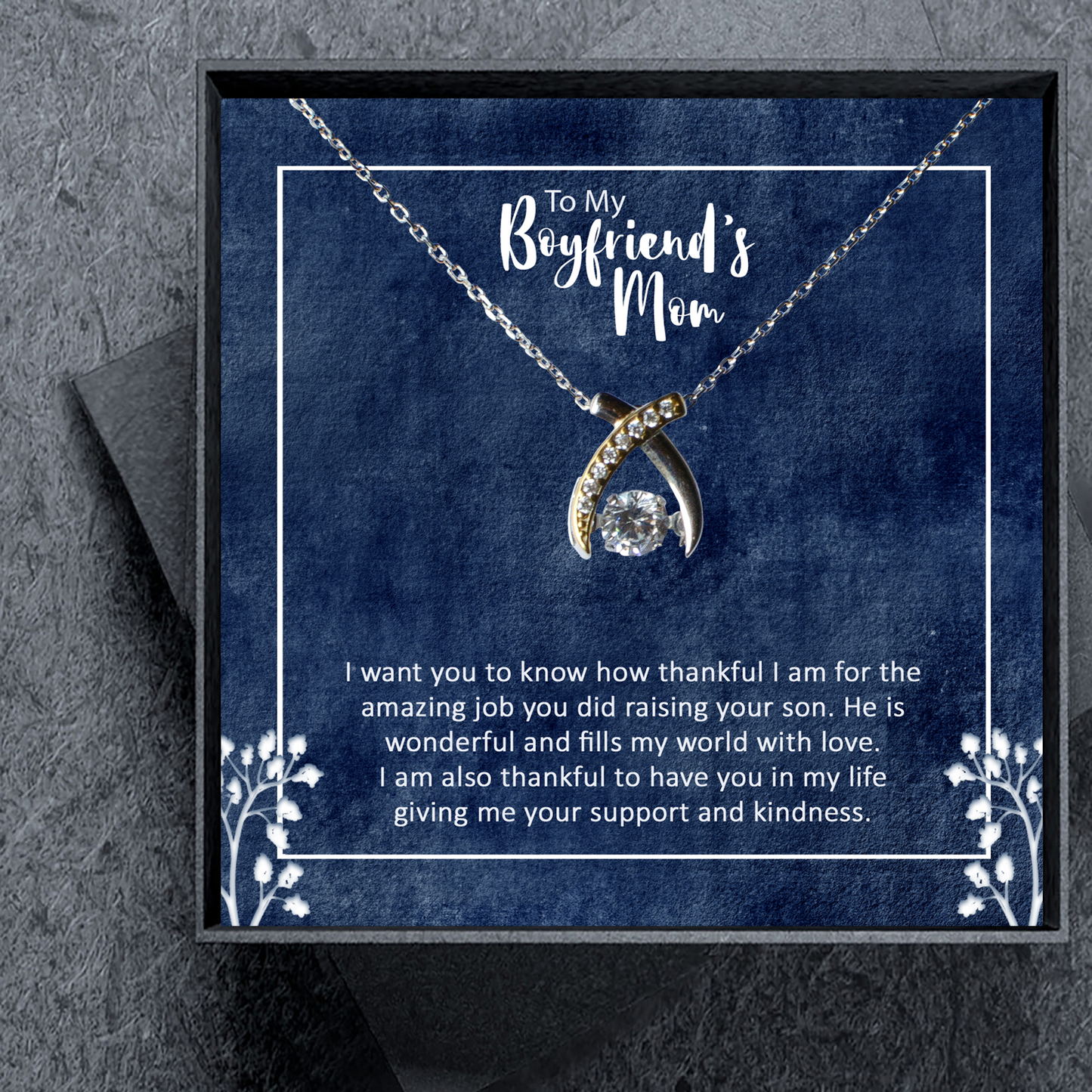 Boyfriends Mom Gift - Wish Necklace
