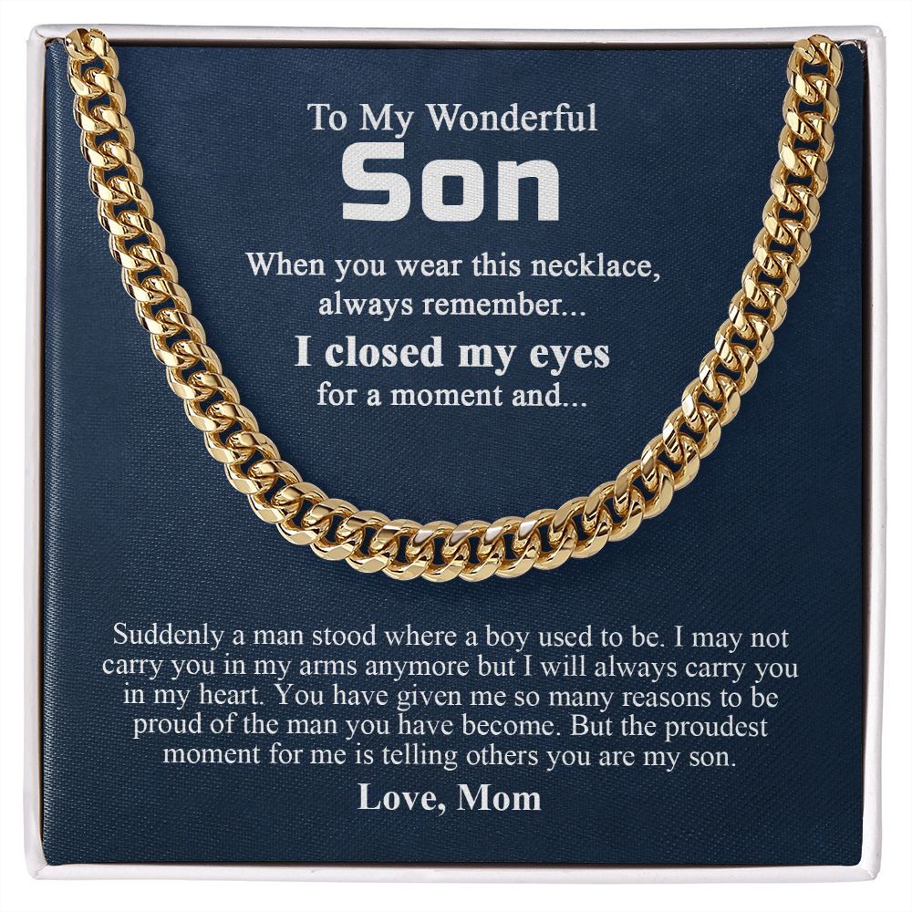 Sentimental Son Gifts from Mom