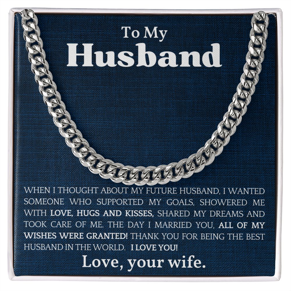To My Husband Gift