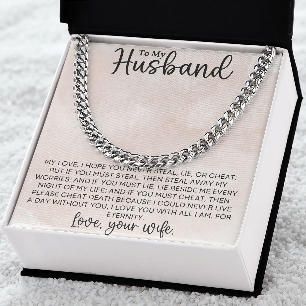 Gifts For Husband - Chain Necklace