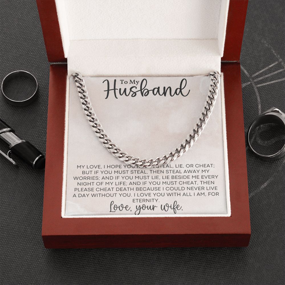 Gifts For Husband - Chain Necklace