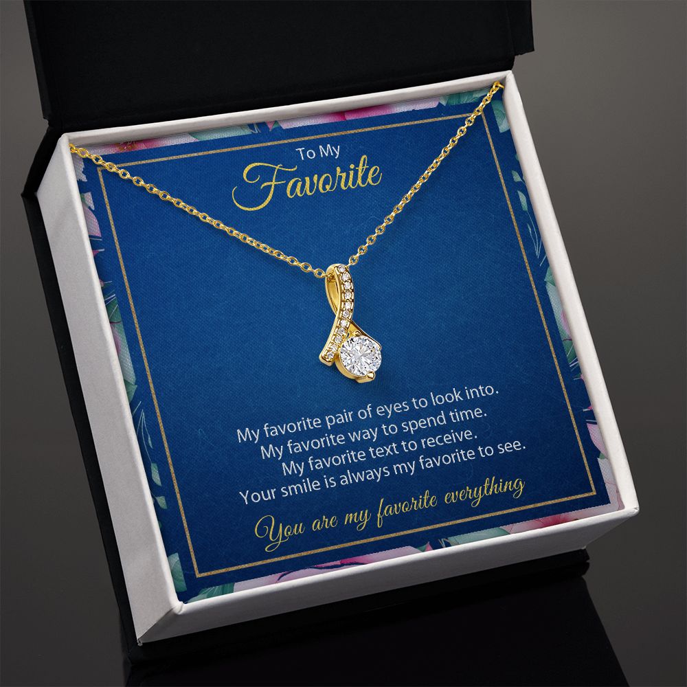 Soulmate Necklace Gift - You're My Favorite