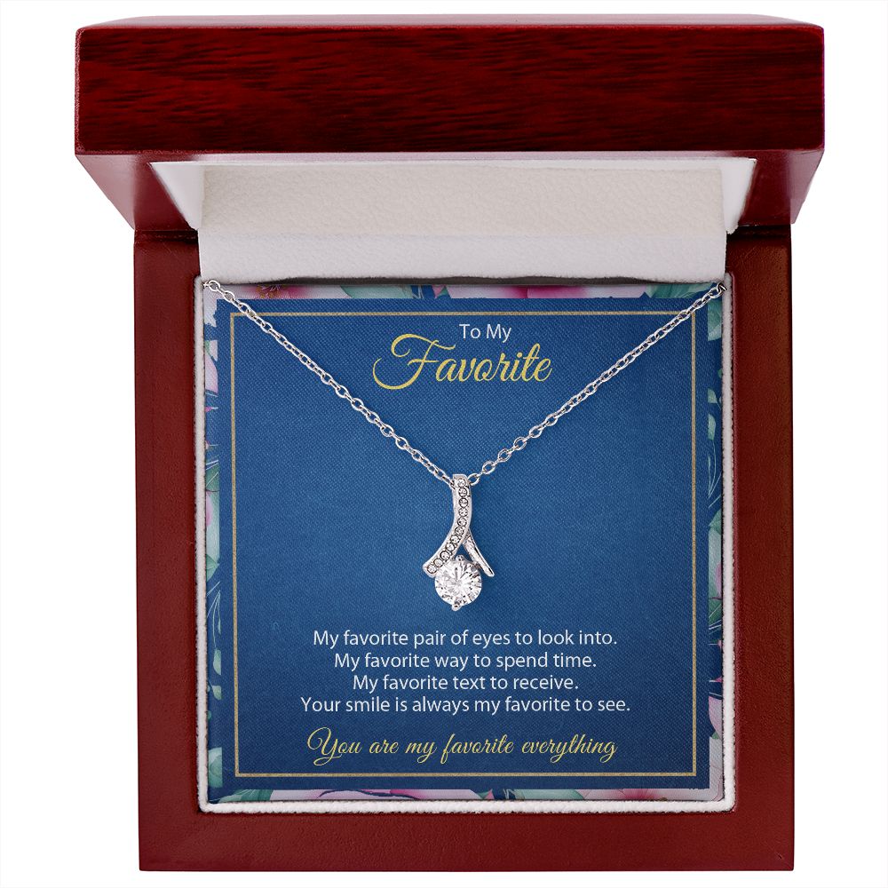 Soulmate Necklace Gift - You're My Favorite