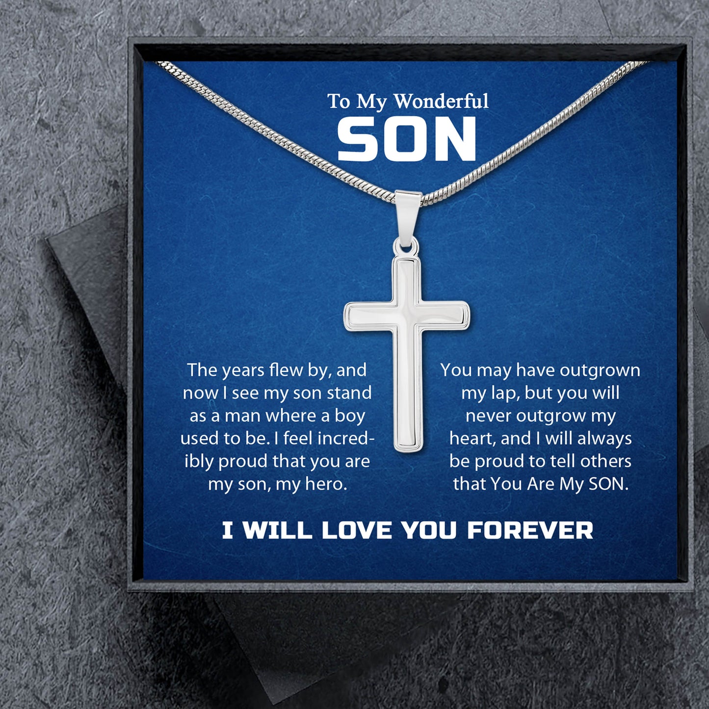 Gift For Son • Son Necklace