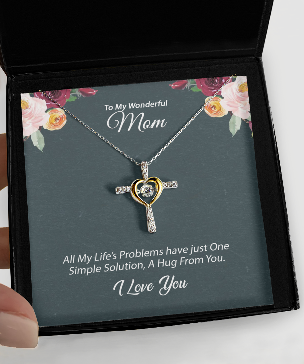 Mom Gift For Mother - Cross Necklace