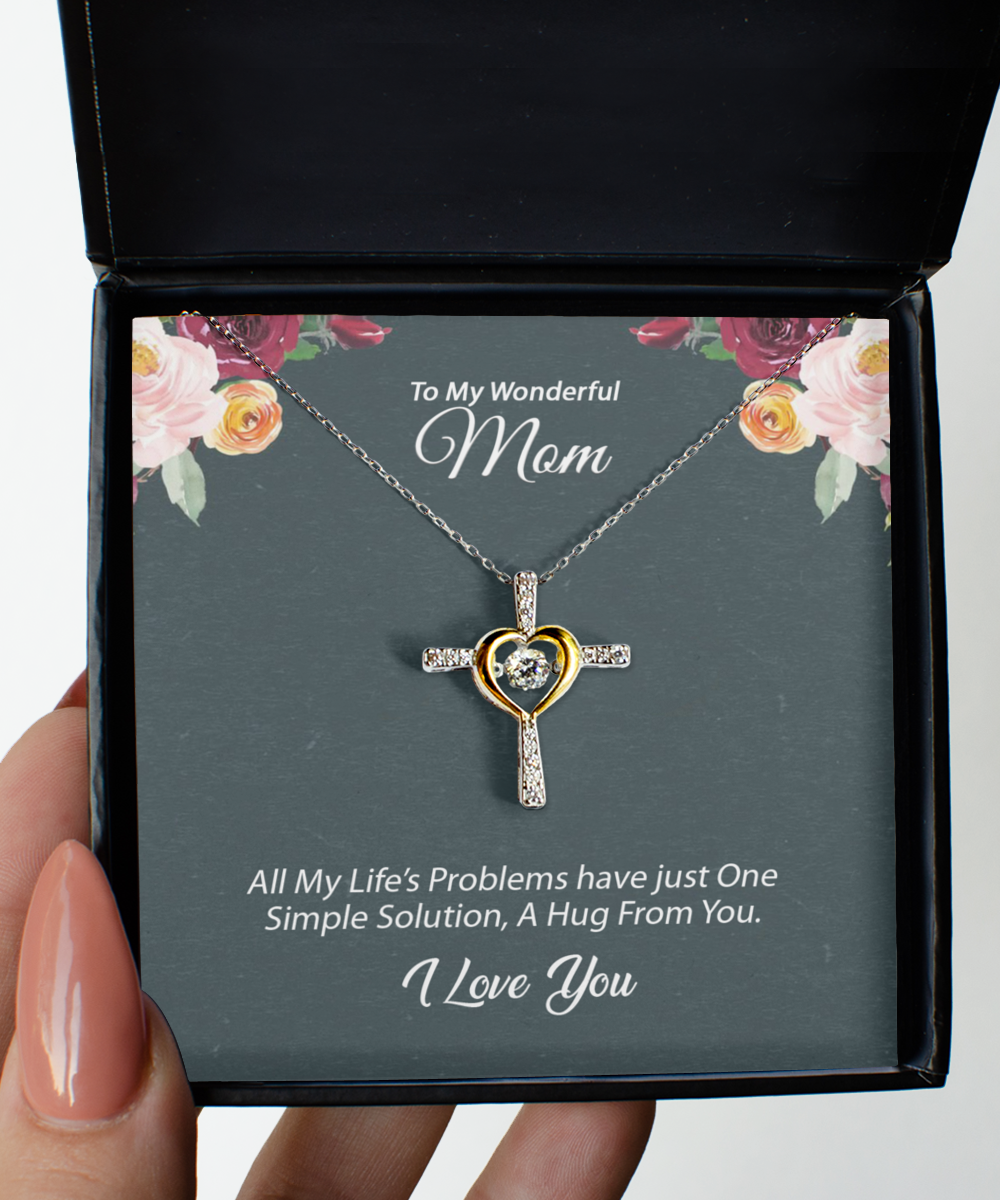 Mom Gift For Mother - Cross Necklace