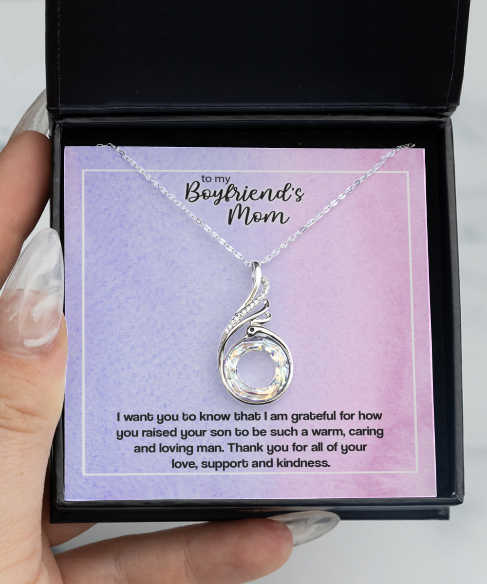 Gift For Boyfriends Mom - Phoenix Necklace