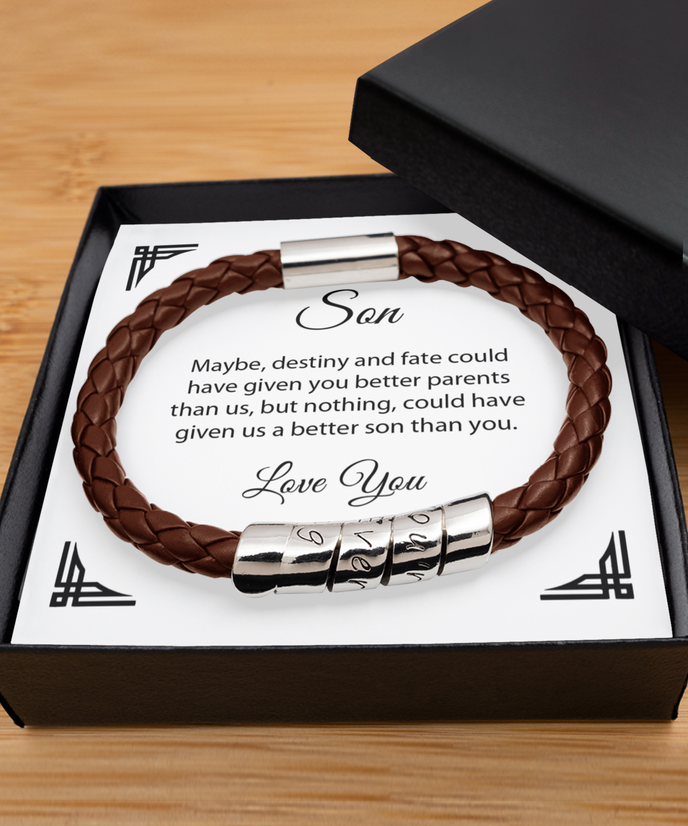 Leather Bracelet For Son