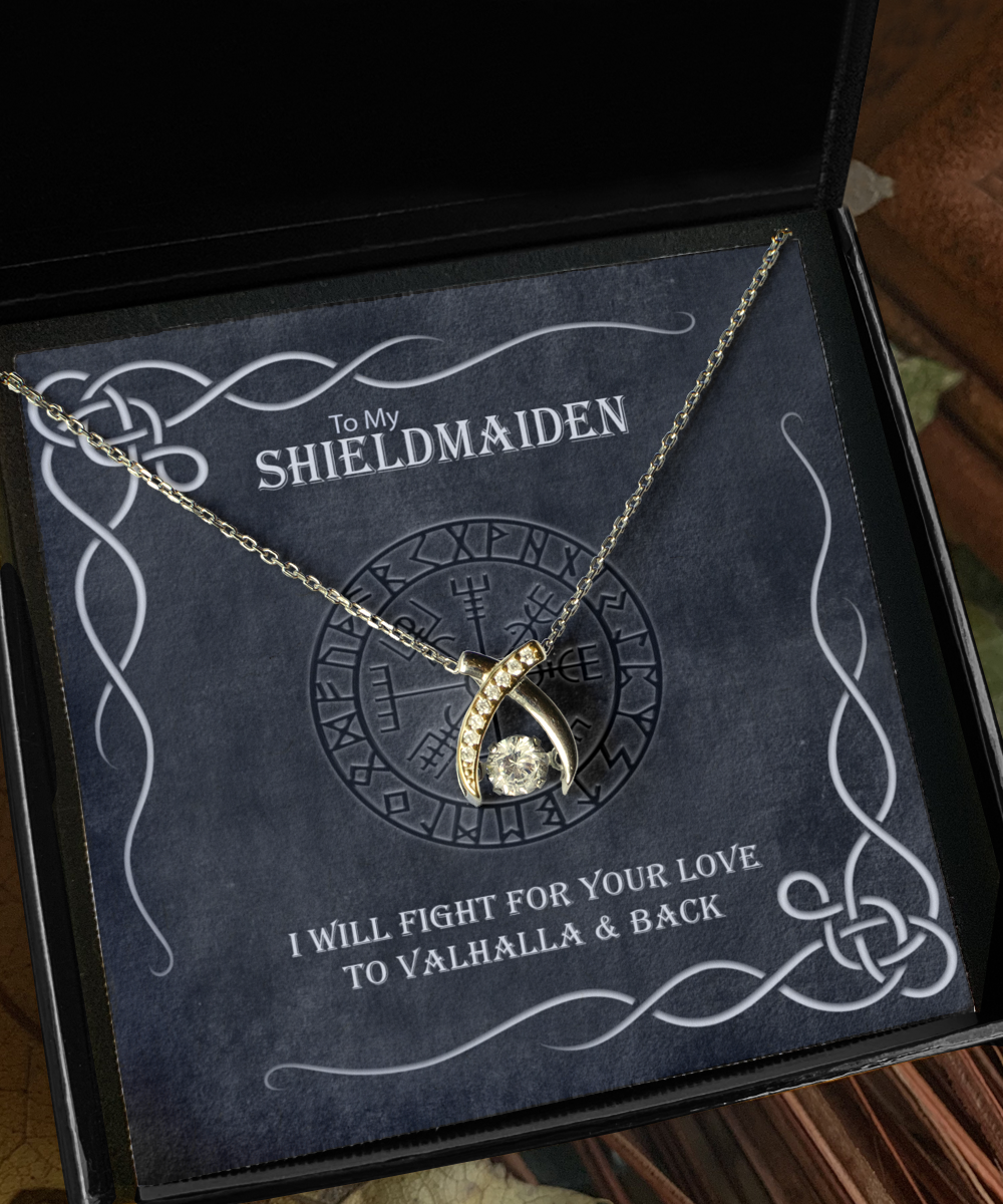 Shieldmaiden Gift - Wish Necklace