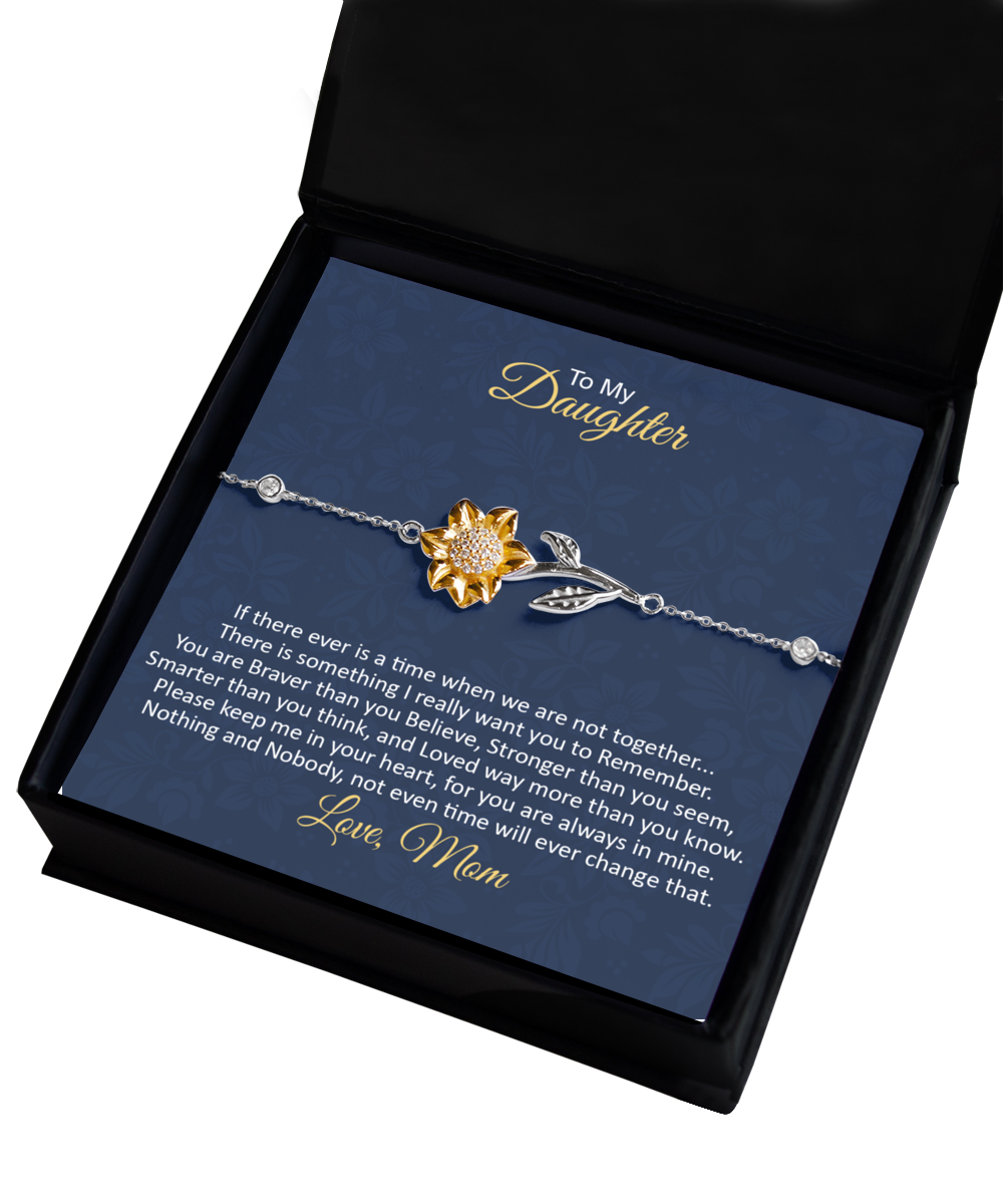 Daughter Gift - Sunflower Bracelet