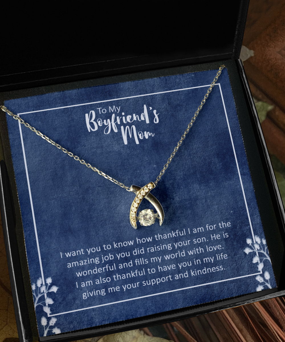 Boyfriends Mom Gift - Wish Necklace